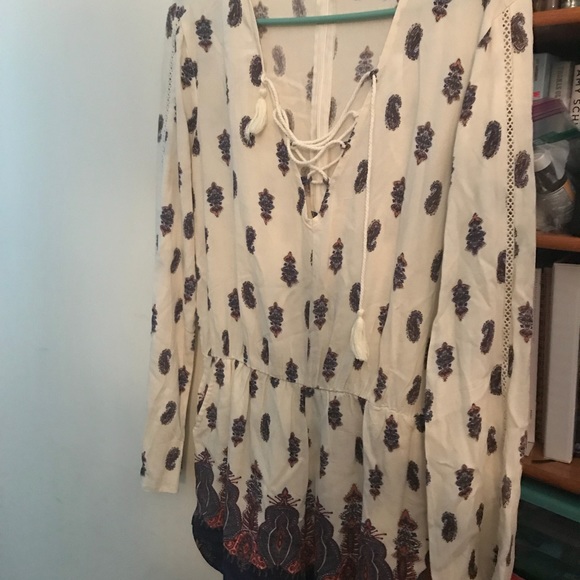 Kendall and kylie paisley romper - Picture 2 of 4